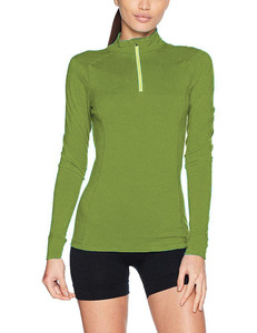 Maillot de Ciclismo de Manga Larga para Mujer, Verde Neón, de Secado Rápido, Poliéster, para Adultos, Personalizado, Venta al Por Mayor - Product Image 4