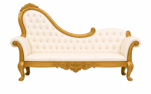 Fabricante y Exportador de Conjuntos de Sofás de Madera Tallada Estilo Italiano para Parejas de Novios, Muebles de Lujo para Eventos - Product Image 2