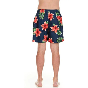 Summer High Street Style Custom Logo <b>Mens</b> Swim Shorts 100% Cotton Swim <b>Trunks</b> Mesh Breathable Eco-Friendly - Product Image 6