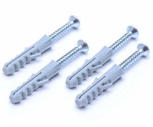 Plastic Anchor Wall Plug Fixing Anchor Wall Plug PE/PP Material Expand Plugs Plastic Wall Anchors With Screws - Product Image 4