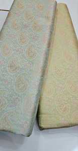 Tela de Seda Jacquard Brocada de Alta Calidad, Ecológica y Resistente a las Arrugas, para Prendas Étnicas Femeninas, Saree, Blusa, Lehenga, Dupatta - Product Image 6