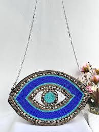 Pochette classique personnalisable brodée de perles avec cordon de serrage, design Potli, sac pochette multicolore pour femmes, cadeaux de mariage - Product Image 6