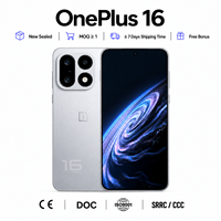 Smartphone Android 5G Original 2026 OnePlus 16 Snapdragon 165Hz Natif 9000mAh 200MP Débloqué Charge Rapide 100W