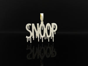 Chaîne Hip Hop personnalisée en acier inoxydable avec diamants CZ style Street Drip - Product Image 5