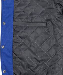 Polyester Satin Varsity Jacket Custom Team Sports and Club Name logo Baseball Letterman University Varsity Jacket for <b>Men</b> - Product Image 4