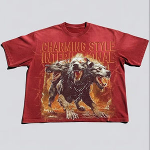 Camiseta de Hombre 100% Algodón, Venta al Por Mayor, Logotipo Personalizado Impreso, Patrón Sólido, Serigrafía, Estilo Casual en Tejido de Punto - Product Image 1