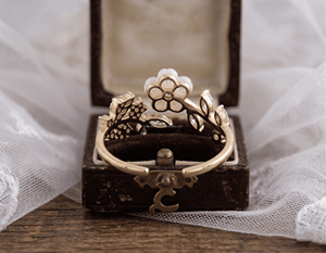 Anillo de Plata de Ley S925 con Perla y Piedra de Nacimiento, Anillo de Boda con Zirconia Cuadrada y Diamante de Color Gota de Agua, Joyería de Moda - Product Image 3