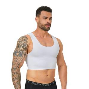 เสื้อผ้าออกกำลังกายปากีสถาน FTM บอดี้สูท ซ่อนภาวะหน้าอกโต เสื้อกล้ามรัดหน้าอก บราผู้ชาย - Product Image 5