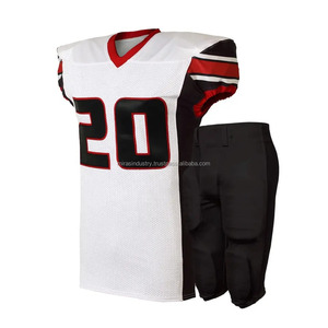 Uniforme de Fútbol Americano Personalizado al por Mayor, Ligero, de Secado Rápido, Transpirable, Tallas Grandes, Logotipo y Color Personalizados, Unisex para Adultos - Product Image 6