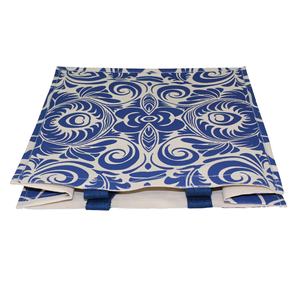 Sac fourre-tout à bandoulière en toile laminée imperméable à imprimé floral personnalisé de grande capacité pour femme - Product Image 4