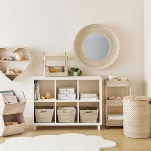 Panier de rangement carré en rotin tressé blanchi fait main, idéal pour la maison et l'hôtel – Le meilleur choix pour la décoration - Product Image 6
