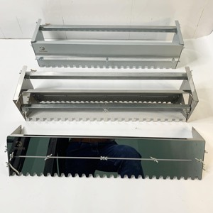 Stainless steel adhesive spreader Adjustable length notched trowel <b>Tile</b> <b>leveling</b> sawtooth trowel 500 to 1100mm trowel - Product Image 3