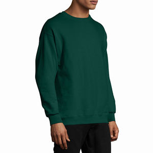 Sweat-shirt à col rond en molleton non doublé pour homme, 100% coton, séchage rapide, coupe-vent, respirant, chaud pour l'hiver, logo personnalisé - Product Image 6