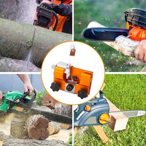 Kit universal de afilado de cadenas para motosierra, afilador manual y eléctrico para motosierra, plantilla de afilado de cadenas para hacha y cuchillo - Product Image 6