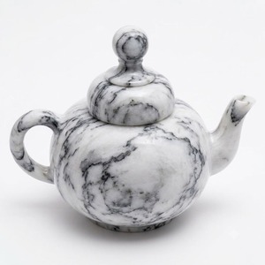 Opulent Mother Pearl Tea <b>Pot</b> Handle <b>Lid</b> Shell Inlay Eco-Friendly Non-Toxic Dishwasher Safe Luxury Arabic Decor Gift Collection - Product Image 3