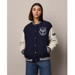 Adjustable <b>Women</b> Bomber <b>Jacket</b> <b>Waterproof</b> Knitted Anti Wrinkle High Quality Winter <b>Lightweight</b> Fully Customized Varsity <b>Jacket</b> - Product Image 1