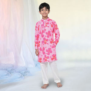 Conjunto de Kurta Elegante en Oferta con Top y Pantalón Coordinados, Ideal para Celebraciones Tradicionales, Disponible en Grandes Cantidades - Product Image 5