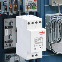 Autotransformateur de sonnette de porte triphasé AUBT1 sur rail DIN avec bobine toroïdale