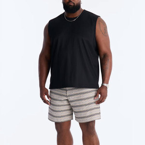 Nouveaux shorts en jean pour hommes, style streetwear, couleur unie, avec cordon de serrage, effet déchiré, 100% coton, service OEM, le meilleur - Product Image 5