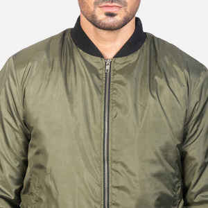 Custom Logo Streetwear <b>Zip</b> <b>up</b> Bomber Man <b>Jacket</b> Premium Quality Outdoor Boys Bomber Winter <b>Jacket</b> for Men - Product Image 5