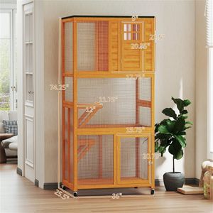 Torre Arrampicata di Lusso per Gatti con Materiale in Sisal Ecologico per Gatti di Taglia Grande - Product Image 3