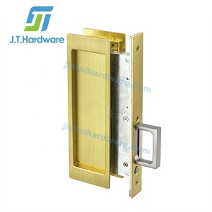 Hình chữ nhật <span class=keywords><strong>Pocket</strong></span> <span class=keywords><strong>Door</strong></span> phần cứng trượt Closet <span class=keywords><strong>Door</strong></span> xử lý Heavy Duty <span class=keywords><strong>Pocket</strong></span> <span class=keywords><strong>Door</strong></span> Edge kéo với Pop out vòng kéo - Product Image 3