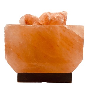 Lámpara de Sal del Himalaya, Cristal de Sal Iónica, Hecha a Mano, Diseño Moderno para Hoteles y Cocinas - Product Image 2
