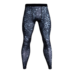 Vêtements de sport pour hommes en gros : Combinaison de compression à manches longues pour la course et la gym, fabrication OEM sur mesure - Product Image 3