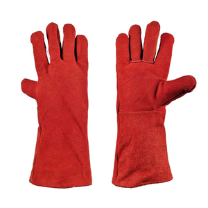 TACHTICAL STANDARD TS-SG-015 Customized Color Long Leather Safety <b>Gloves</b> Men Waterproof Anti-Slip Anti-static for <b>Gloves</b> - Product Image 1