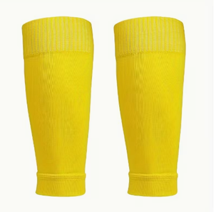 Manchons de compression antidérapants bleus pour les jambes, en mélange doux de coton et élasthanne, respirants, à enfiler, unisexe, toutes saisons, pour les gonflements et les entorses - Product Image 4