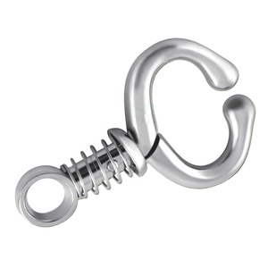 Ull Lead de acero inoxidable, 7 5 Long con cadena de 13,5 Long de Hasni quirúrgico - Product Image 1