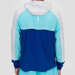 Veste coupe-vent personnalisée avec logo pour homme, imperméable, légère, streetwear, fabricant de vêtements de sport OEM - Product Image 2