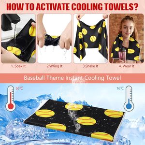 Custom Baseball Team <b>Towels</b> Sublimation Printed Sports Rally <b>Towels</b> Personalized Team Logo Name <b>Towels</b> Bulk Wholesale OEM ODM Cu - Product Image 3