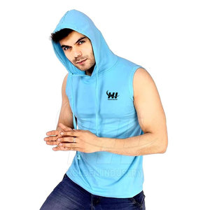 Best Quality Gym <b>Hoodies</b> Cotton Polyester Blend Gym <b>Hoodies</b> <b>Soft</b> Comfortable Gym <b>Hoodies</b> For Training - Product Image 1