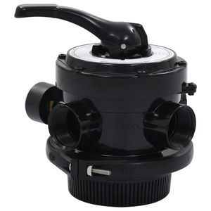 Vanne multiport ABS à 4 voies pour filtres de piscine pour filtre à sable 1,5 pouces - Product Image 2