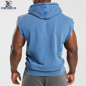 Último Estilo con Logotipo Personalizado, Mejor Proveedor, Precio al por Mayor, Buena Calidad, Producto de Moda Recién Llegado, Sudaderas sin Mangas para Hombre - Product Image 4