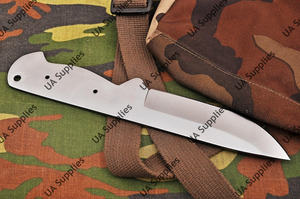 Cuchillo de Caza y Camping Multifuncional de Grado Industrial con Hoja Fija de Acero al Carbono Forjado a Mano OEM de UA Supplies - Product Image 3