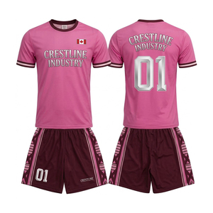 Tenue d'équipe de football personnalisée OEM, maillot et short de football, vêtements de sport respirants, maillots de sport - Product Image 2