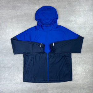 Conjunto de Chaqueta Cortavientos y Pantalones Cortos con Estampado Animal de Secado Rápido y Alta Calidad, Chaqueta con Cierre y Bolsillos Tipo Cargo, Ropa Deportiva Urbana de Poliéster para Hombre - Product Image 5