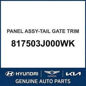 Puertas Traseras Nuevas para Veracruz 817503J000WK - Product Image 1
