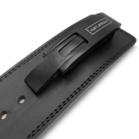 Ceinture de musculation en cuir suédé avec boucle à levier, 13 mm, sangle réglable, légère, soutien du dos, pour la musculation, la remise en forme, le bodybuilding, la force