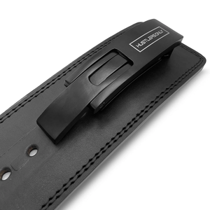 Ceinture de musculation en cuir suédé avec boucle à levier, 13 mm, sangle réglable, légère, soutien du dos, pour la musculation, la remise en forme, le bodybuilding, la force - Product Image 5