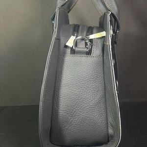 Sac à main en cuir véritable souple, couleur unie, taille haute, avec deux sangles, imperméable et respirant – Meilleur fournisseur en gros - Product Image 5