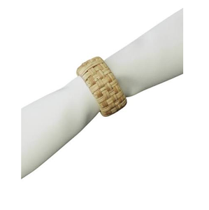Porte-serviettes en rotin fait main, décoration de table moderne, accessoire de salle à manger unique, idée cadeau à prix bas - Product Image 3