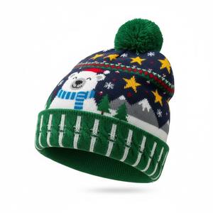 Gorro de Punto Personalizado |   Gorro de Invierno Cálido al por Mayor |   Gorro de Calavera Unisex de Moda, Fabricante de Gorros Jacquard 2026 - Product Image 4