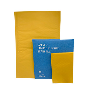 Logotipo personalizado festivo más vendido papel Kraft azul burbuja Mailer envío burbuja bolsa de correo sobre para Zapatos Ropa Navidad - Product Image 6