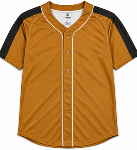 เสื้อเบสบอลแบบกำหนดเองรุ่นลิมิเต็ดสำหรับผู้ชายและผู้หญิง ปี 2025 ระบายอากาศได้ดี คอวี แขนสั้น ปักชื่อผู้เล่น สำหรับผู้ใหญ่ - Product Image 1