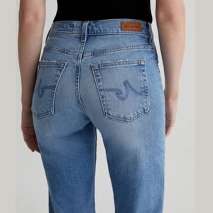 กางเกงยีนส์เอวสูงทรงสกินนี่สำหรับผู้หญิง ผ้ายืดทรงเข้ารูป สวมใส่สบาย เหมาะสำหรับลุคสบายๆ ทันสมัย - Product Image 4