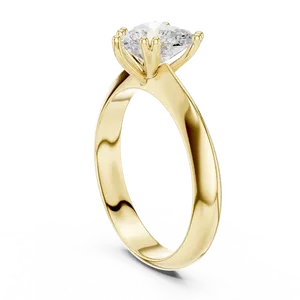 Anillo de compromiso y nupcial solitario de oro macizo de 18K con diamante cultivado en laboratorio en forma de corazón, certificado IGI, de 1.5 quilates, con seis garras y montura alta tipo catedral. - Product Image 5