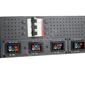 Doyontek DYTB24P3401F Série PDU haute puissance 250A Triphasé CA 346-415V 24 ports P34 Tôle métallique Couleur personnalisée Industriel - Product Image 5